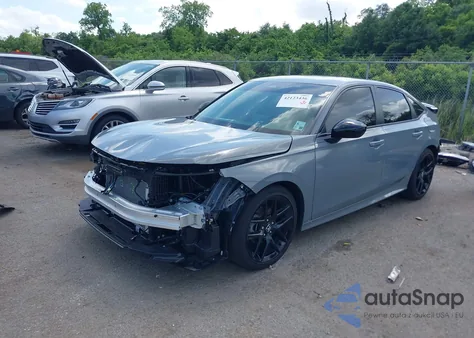 2025 Honda Civic Sport z USA, uszkodzony, nr VIN 2HGFE2F54SH564003